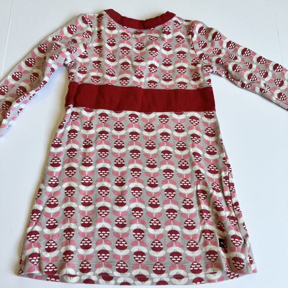 Tea Collection Banded Long Sleeve Dress - Picture 7 of 8